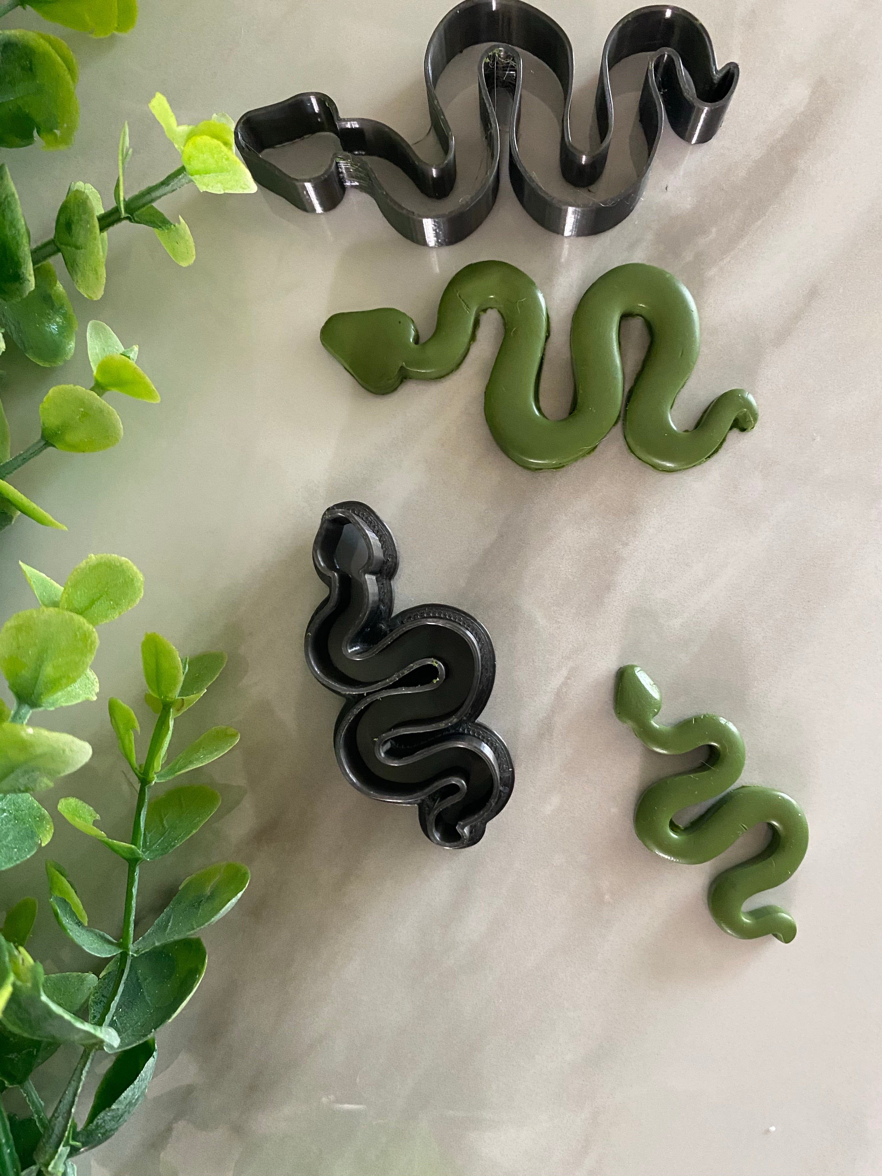 Snake - Polymer Clay Cutter – LunarLove Design Co